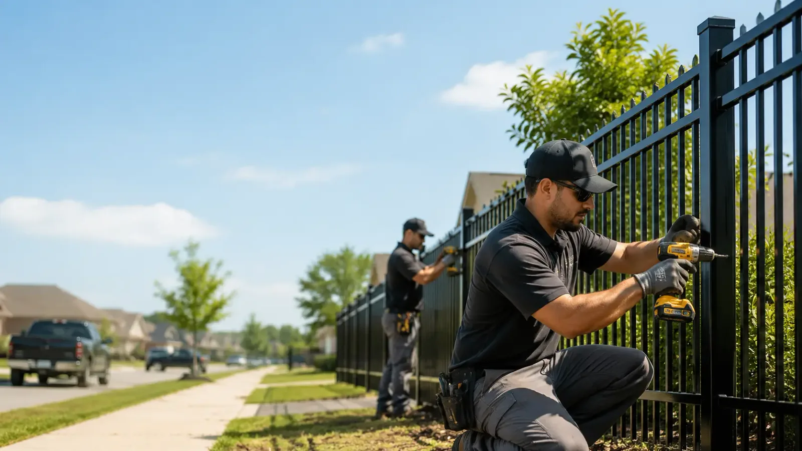 Metal Fence Installation in Nanticoke, PA